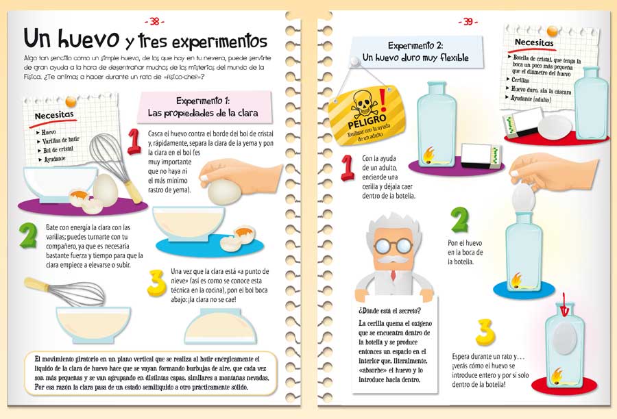 manual de 50 experimentos muy divertidos para niños