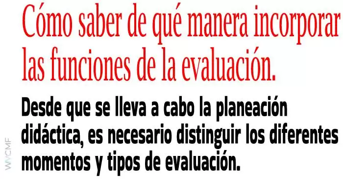 ¿cómo Incluir La Evaluación Diagnóstica La Formativa Y La Sumativa En