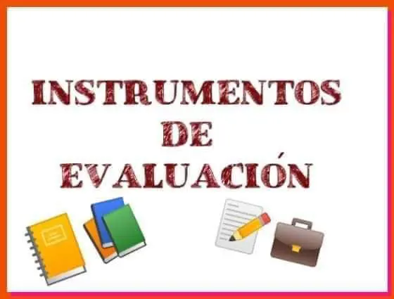 Instrumentos de evaluación