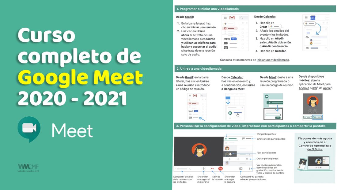 Curso completo de Google Meet 2021, para todos los educadores - 2026