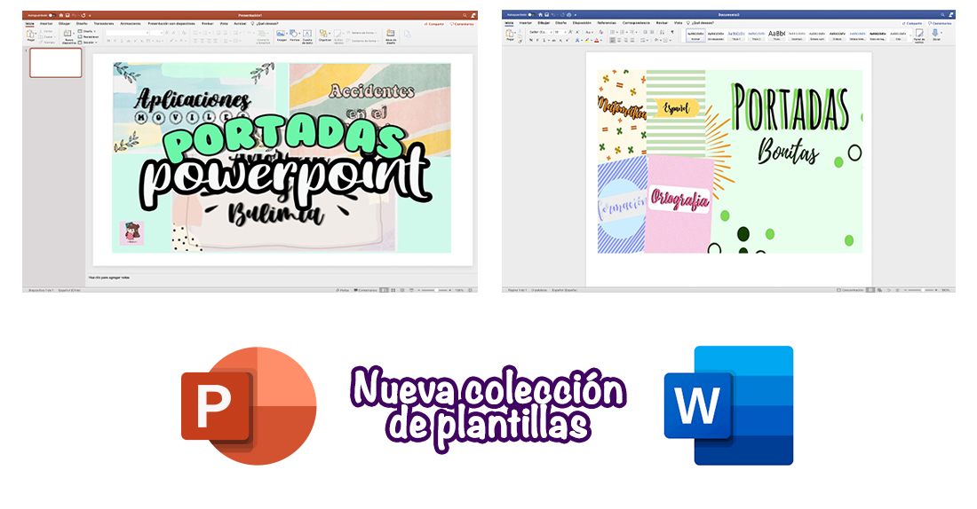 Nueva Colección De Plantillas Y Temas Editables Para Word Y Powerpoint