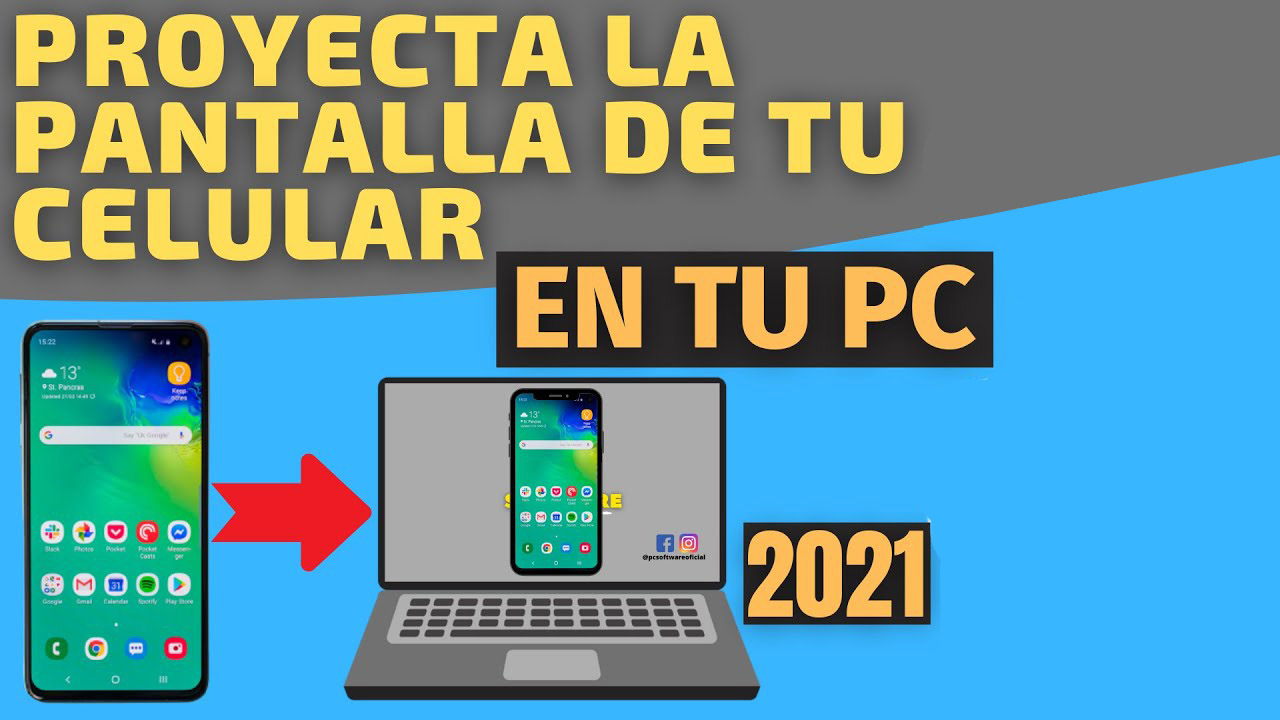 Cómo proyectar la pantalla de tu celular en tu PC / Laptop para fines educativos Cómo proyectar la pantalla de tu celular en tu PC / Laptop para fines educativos