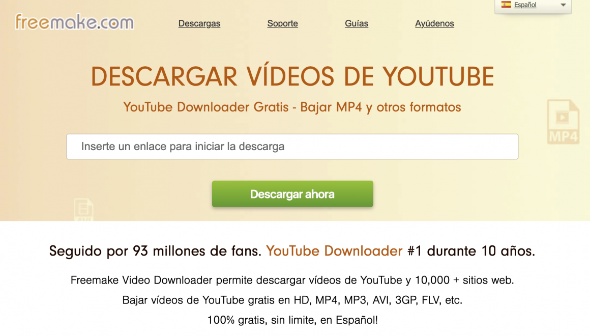 Cómo descarga vídeos de YouTube en segundos con Freemake 2023