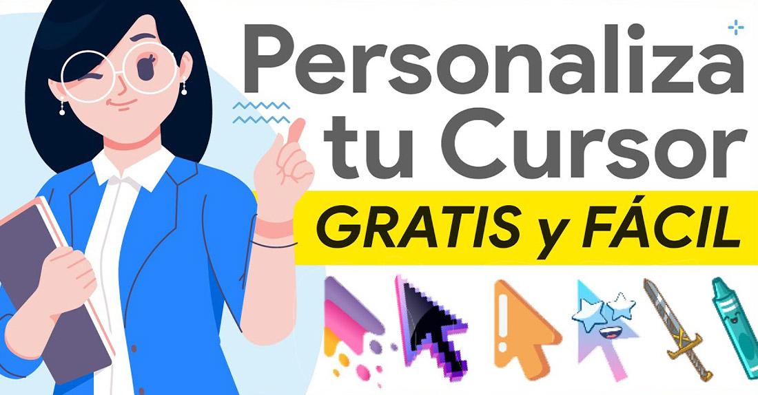 Cómo Personalizar El Cursor Del Mouse Con Diferentes Diseños Fácil Y Gratis