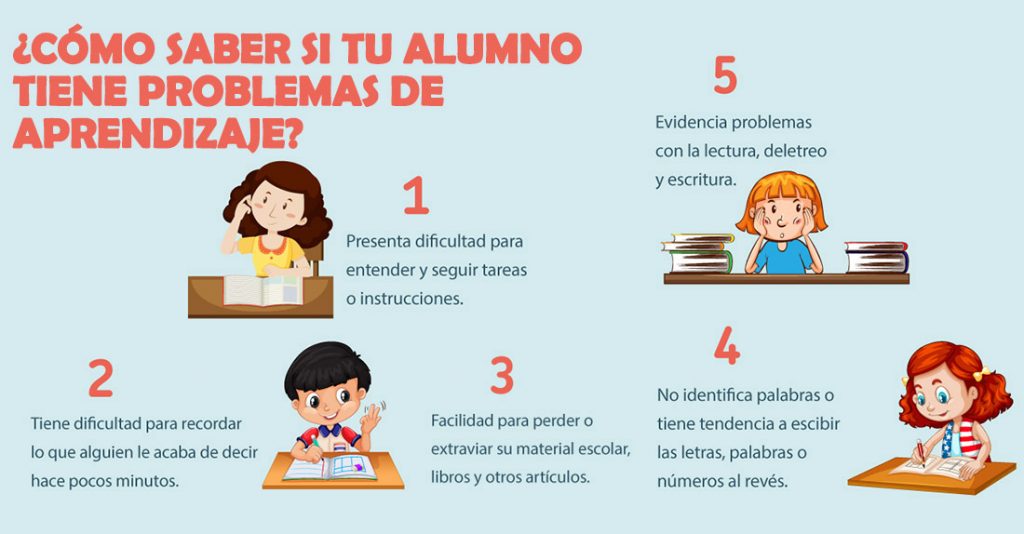Consejos para el trabajo en aula con niños con dificultades para