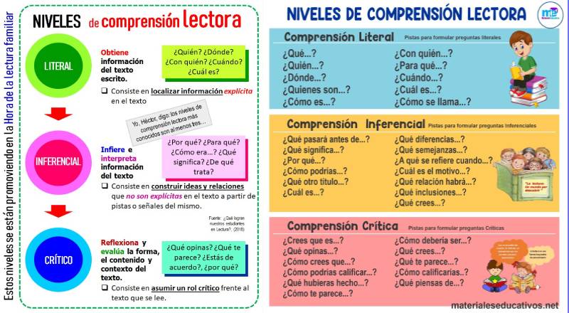 Cuáles Son Los Niveles De Compresión Lectora