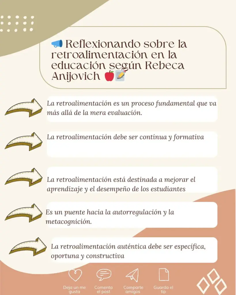 retroalimentación